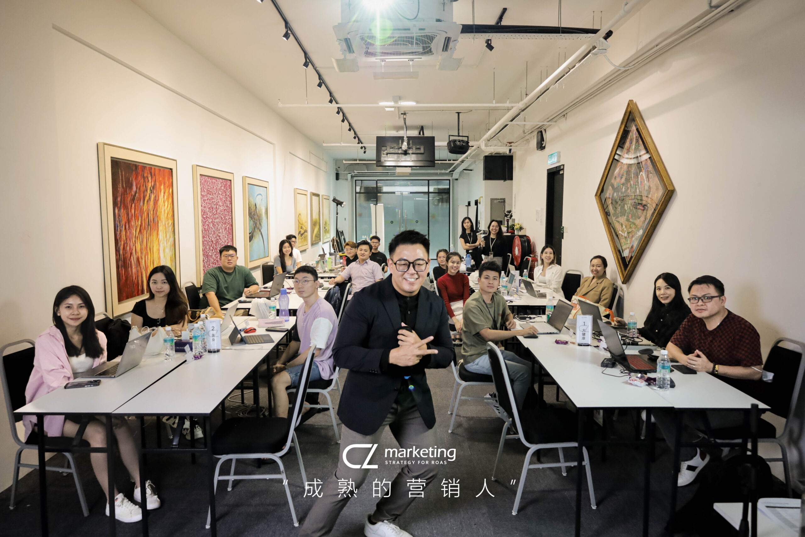 Meta 精准广告 Workshop 学员合照