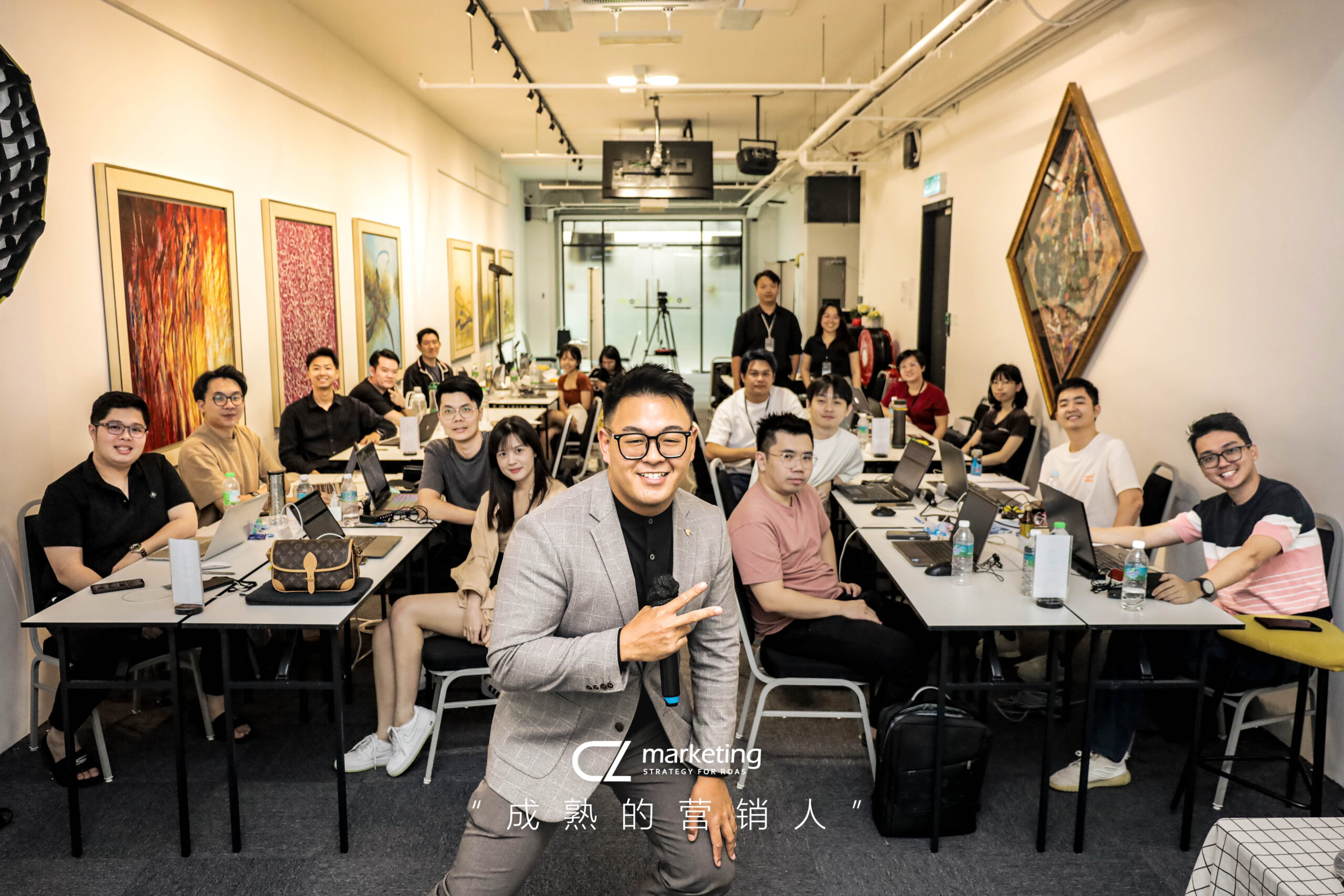 Meta 精准广告 Workshop 现场合照