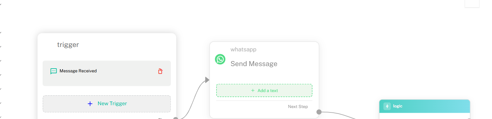 Velotrack CRM — 自动化流程 Trigger→WhatsApp→Logic