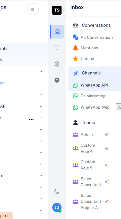 Velotrack CRM — WhatsApp API 渠道 + 团队管理